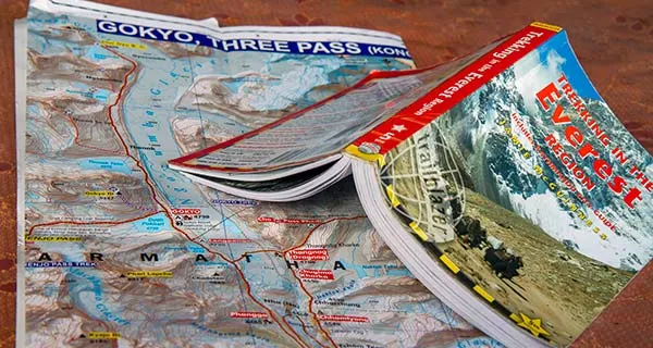 Gokyo Ri map